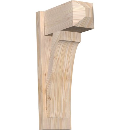 Ekena Millwork Legacy Craftsman Smooth Outlooker, Douglas Fir, 7 1/2"W x 14"D x 26"H OUT08X14X26LEC04SDF